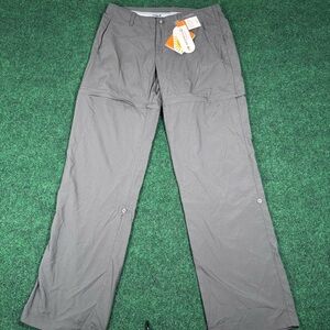 NWT Merrell Womens Opti-Wick Convertible Gray Hiking Outdoor Pants Size 6